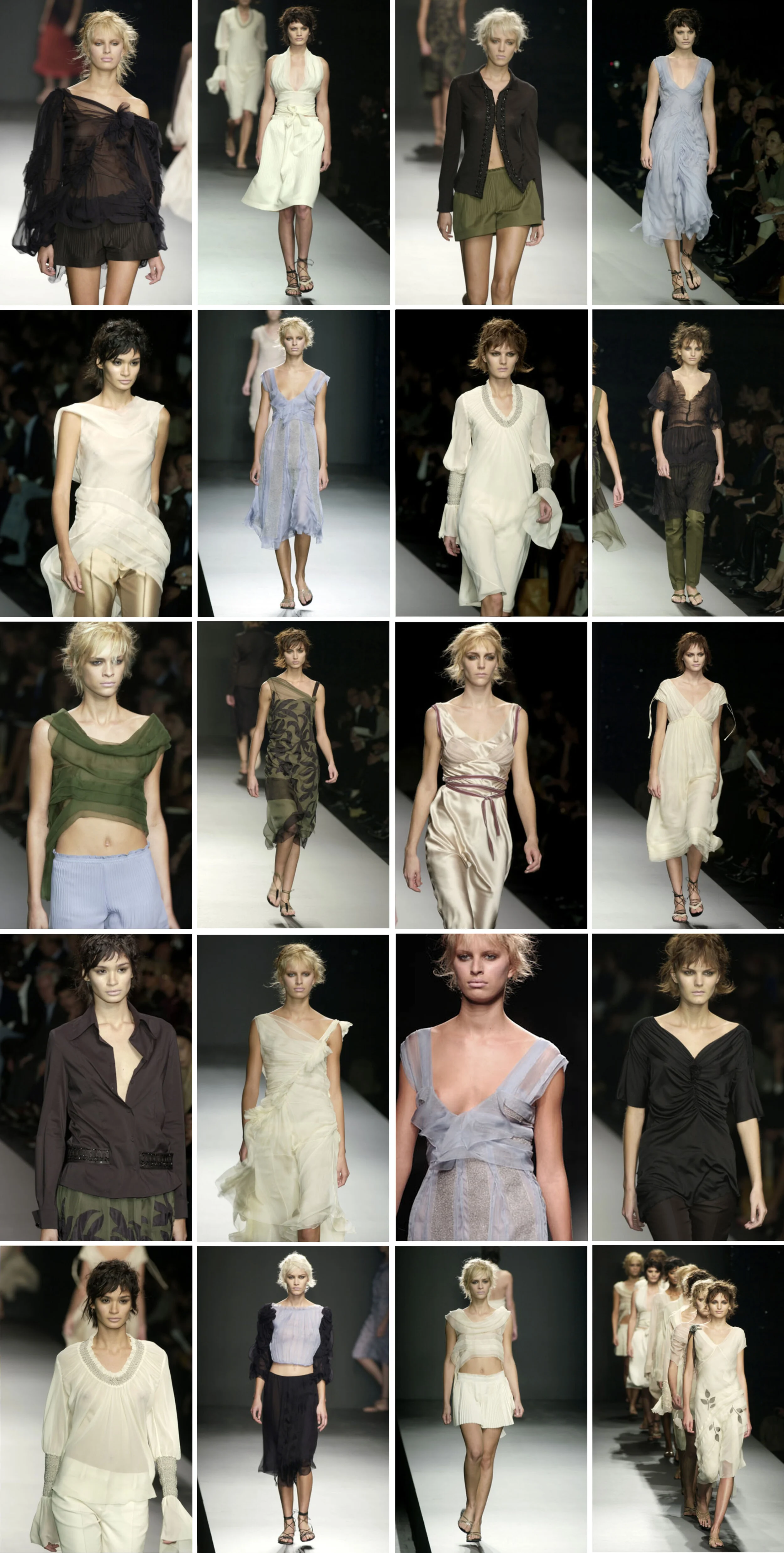 ALBERTA FERRETTI SPRING 2002 — Michele MANZ